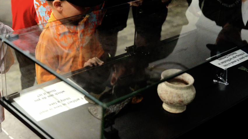 Kid at Museum